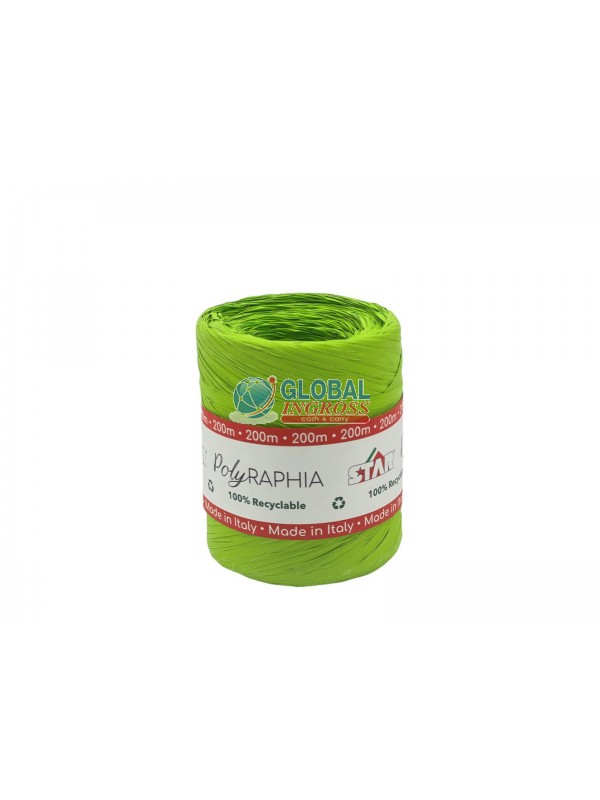 POLYRAFIA VERDE MELA 200mt col.65