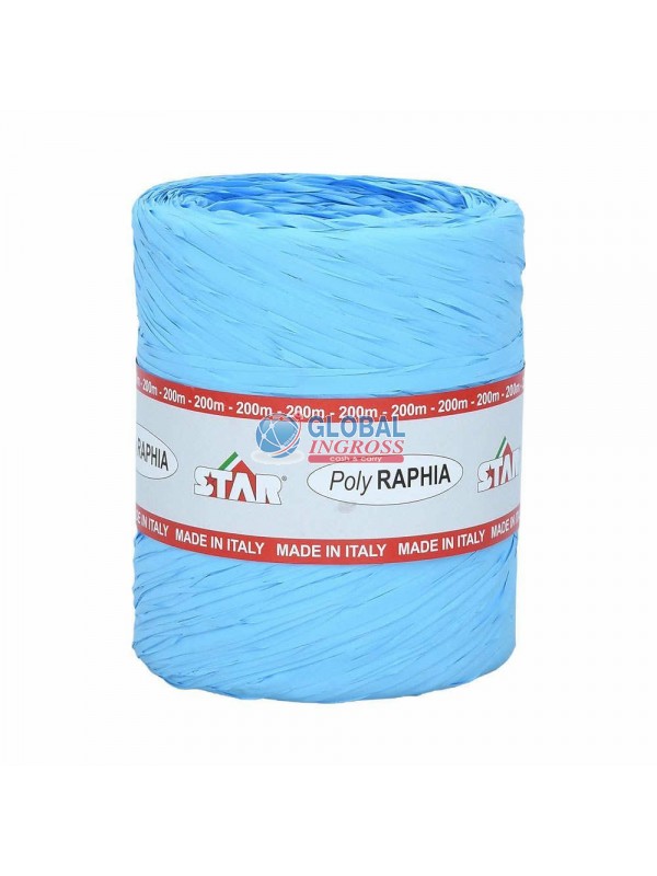 POLYRAFIA AZZURRO. 200mt col.86