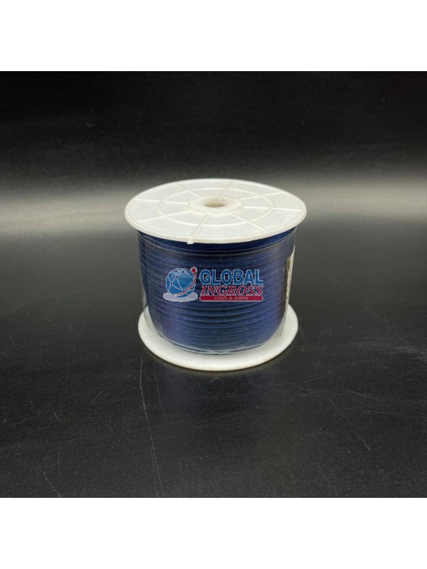 NASTRO RASO 3mm BLU 1mt