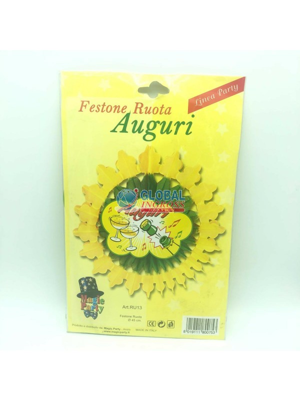 RUOTA TANTI AUGURI CM.45