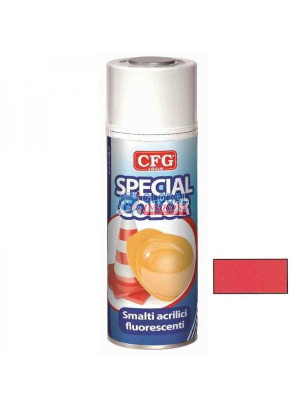 SPRAY ACRILICO 400ml FLUO ROSSO
