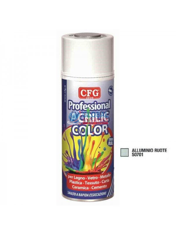 SPRAY ACRILICO 400ml ALLUMINIO RUOTE