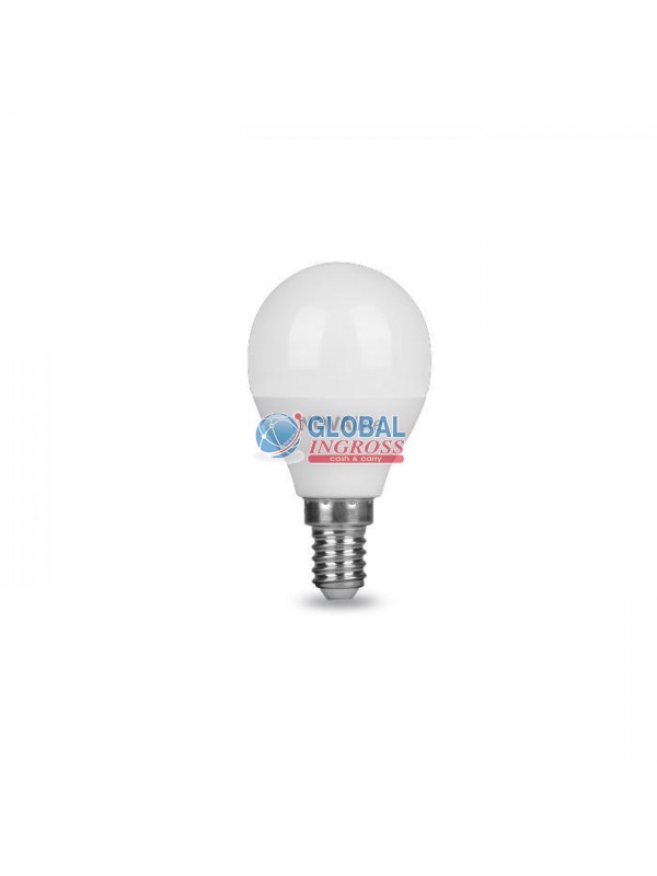 LAMPADINA LED CALDO SFERA E14 5,5W