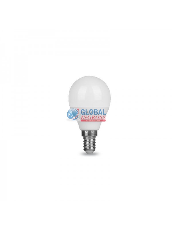 LAMPADINA LED FREDDO SFERA E14 7W BLISTER