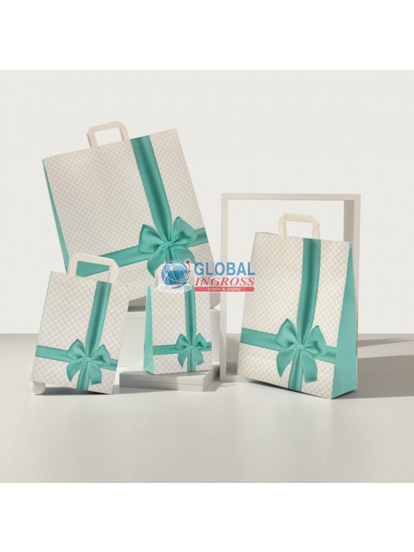 SHOPPER FIOCCO AZZURRO 18x24 ref.272.