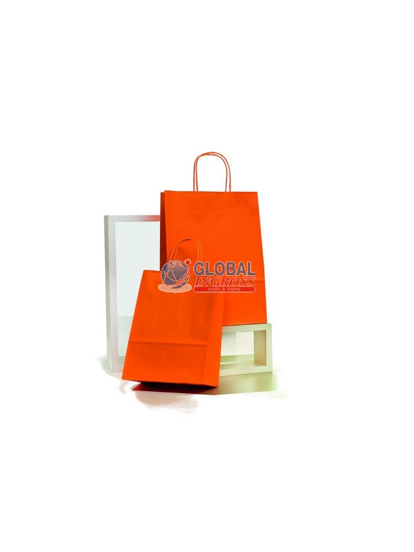 SHOPPER ARANCIO 27x37