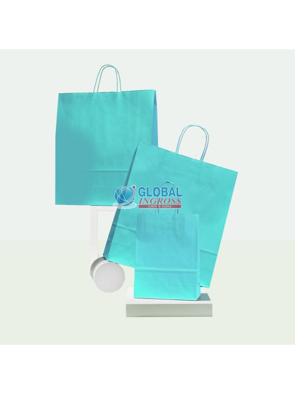 SHOPPER TURCHESE 27x37