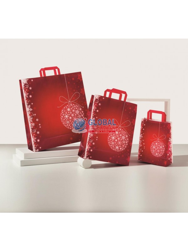 SHOPPER NATALE NOEL ROUGE 32x41 ref.244