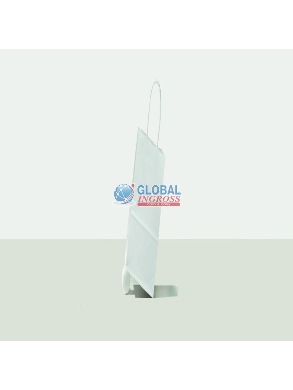 SHOPPER BIANCO 14x39 P/BOTTIGLIA