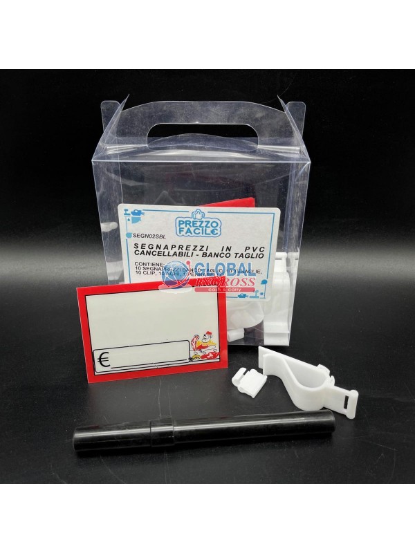 SET SEGNAPREZZI ROSSO