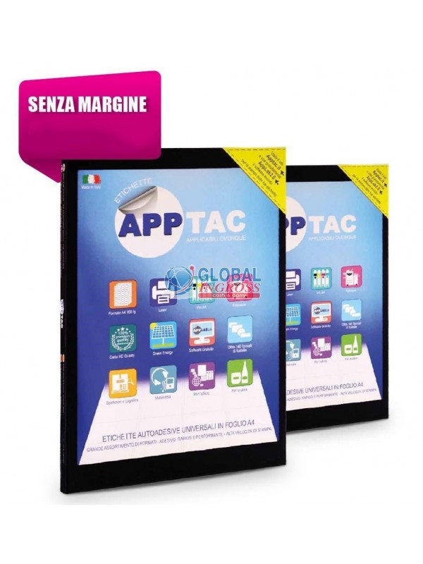 ETICHETTE A4 105x148 4xFG