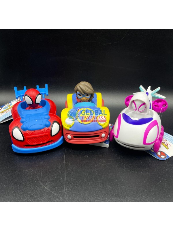 SPIDERMAN SPIDEY VEICOLO LANCIADISCHI