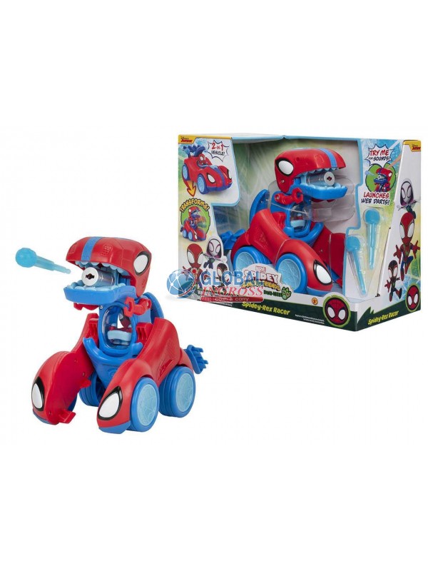 SPIDERMAN SPIDEY VEICOLO T-REX RACER