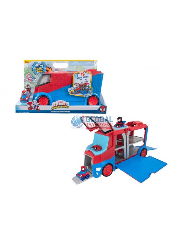 SPIDERMAN SPIDEY BASE MOBILE C/2 VEICOLI