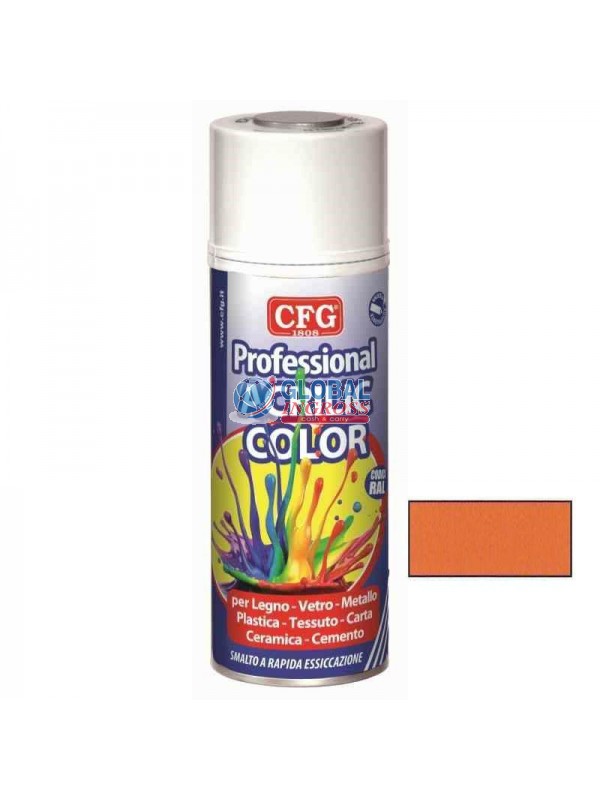 SPRAY ACRILICO 400ml ARANCIO PASTELLO