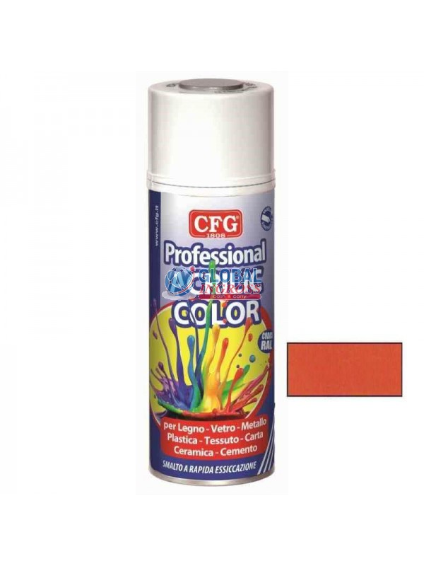 SPRAY ACRILICO 400ml ARANCIO