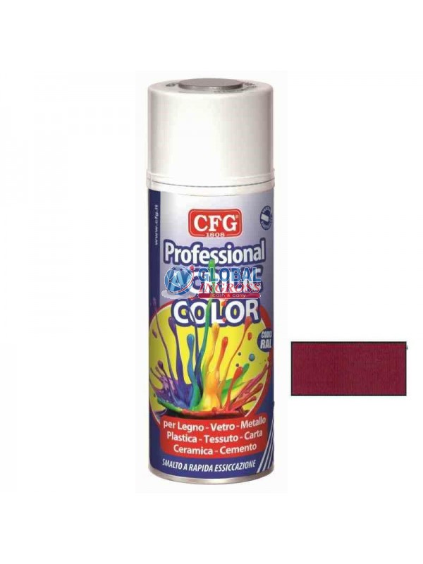 SPRAY ACRILICO 400ml ROSSO RUBINO