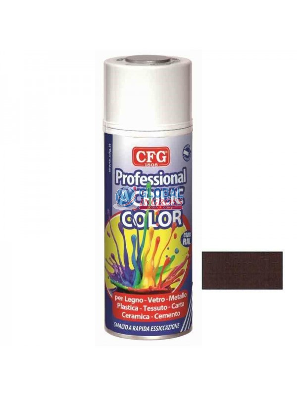 SPRAY ACRILICO 400ml MARRONE MOGANO