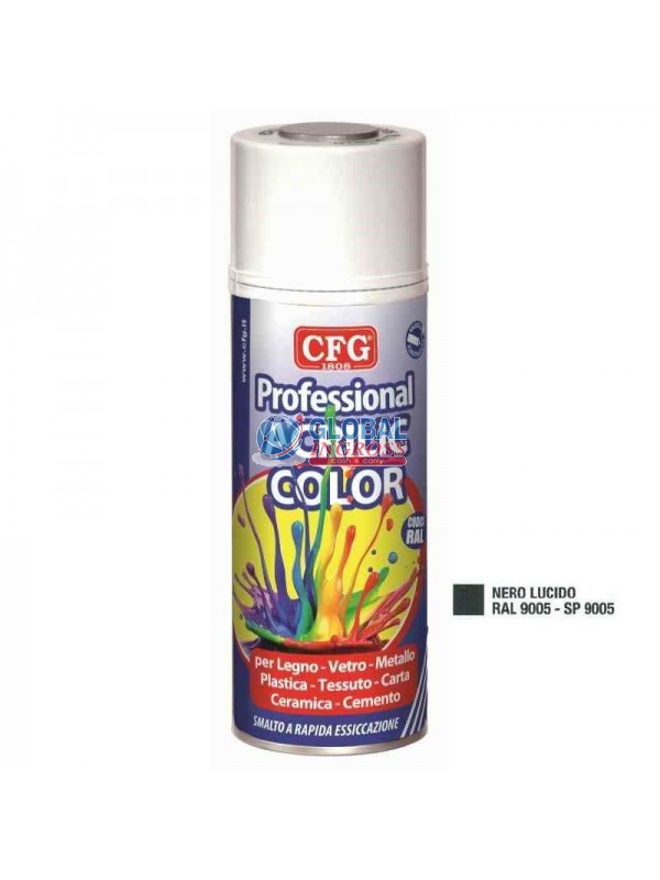 SPRAY ACRILICO 400ml NERO LUCIDO