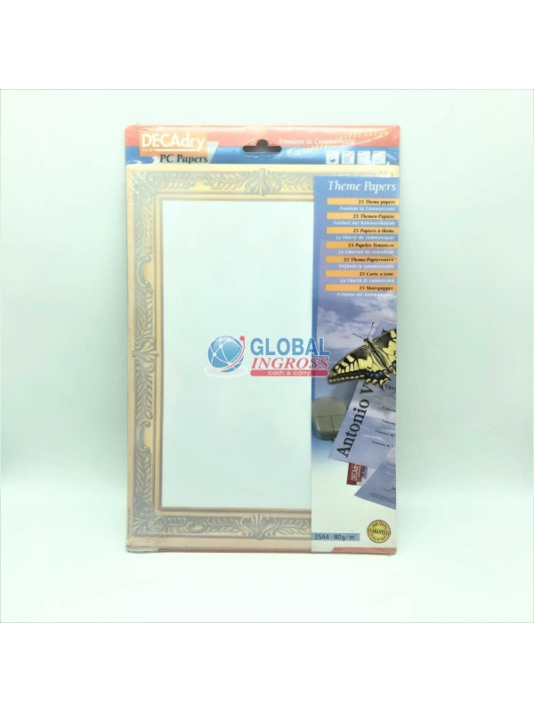 FOGLIO STAMPA CORNICE A4