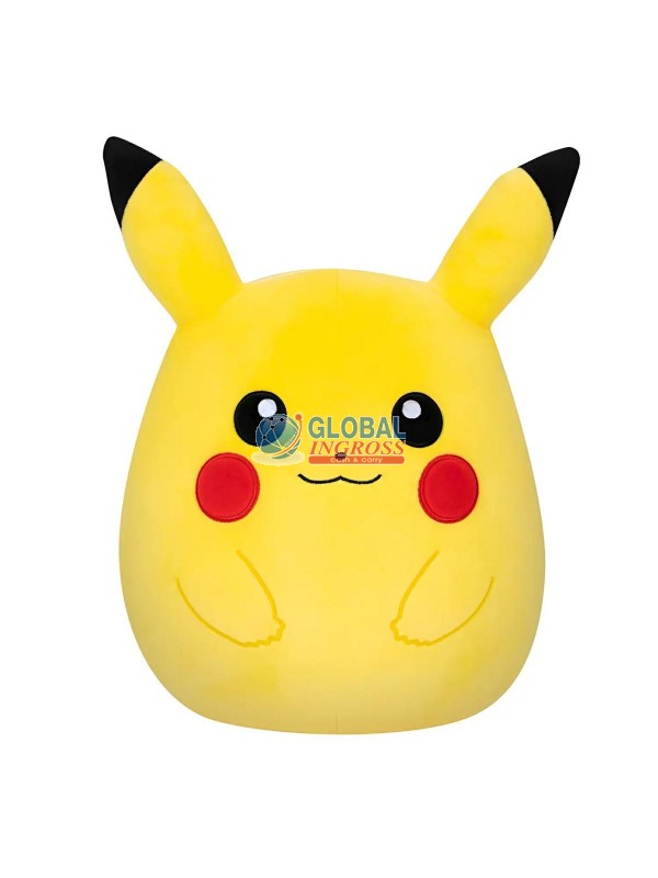 SQUISHMALLOWS PELUCHE POKEMON PIKACHU 25cm
