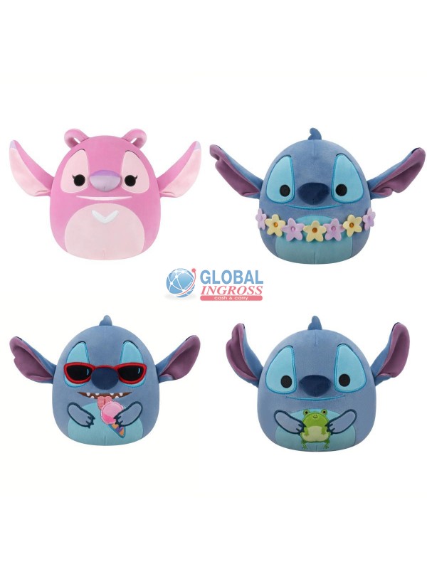 SQUISHMALLOWS PELUCHE 25cm STITCH ASS.3