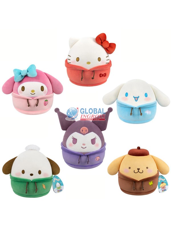 SQUISHMALLOWS PELUCHE 25cm HELLO KITTY ASS.3