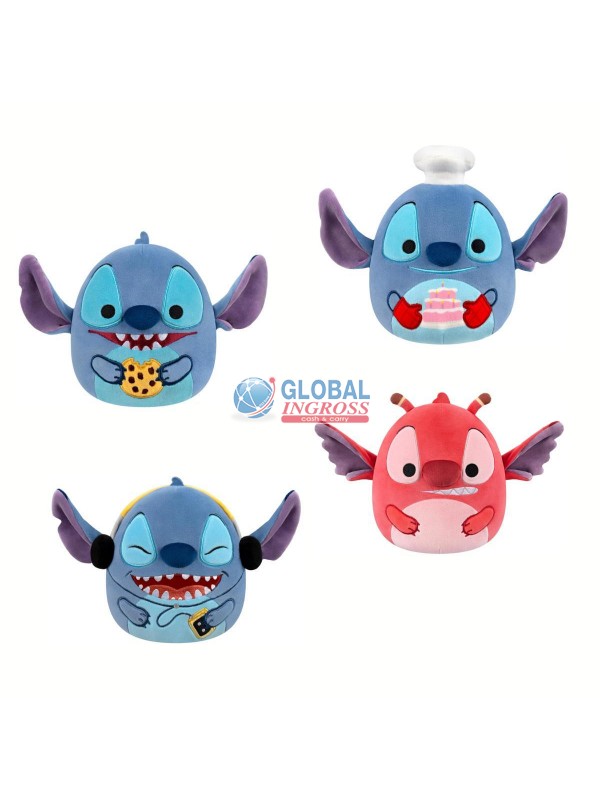 SQUISHMALLOWS PELUCHE STITCH 25cm ASS.5