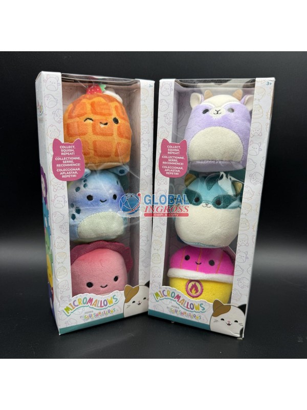SQUISHMALLOWS MICROMALLOWS 3pz ass.