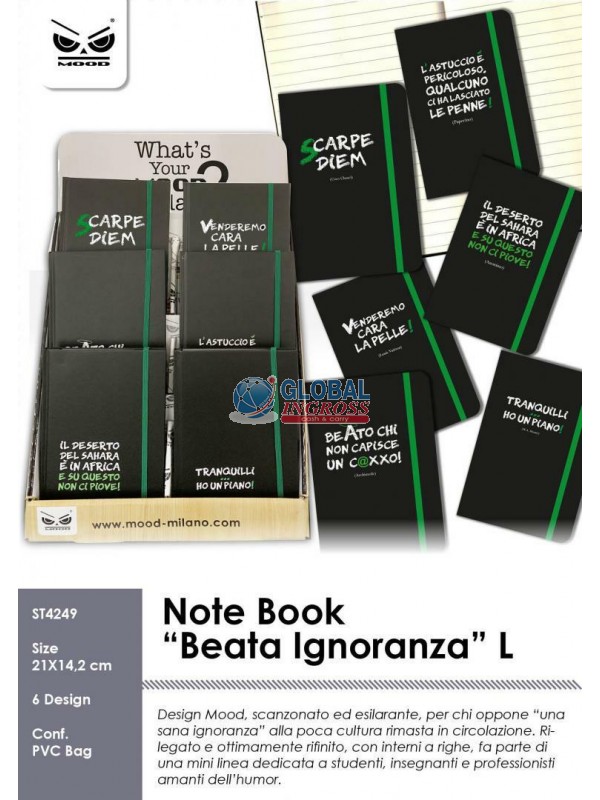 TACCUINO "BEATA IGNORANZA"