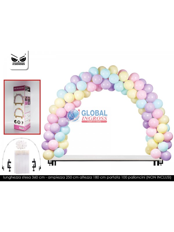 STRUTTURA ARCO PALLONCINI 360cm