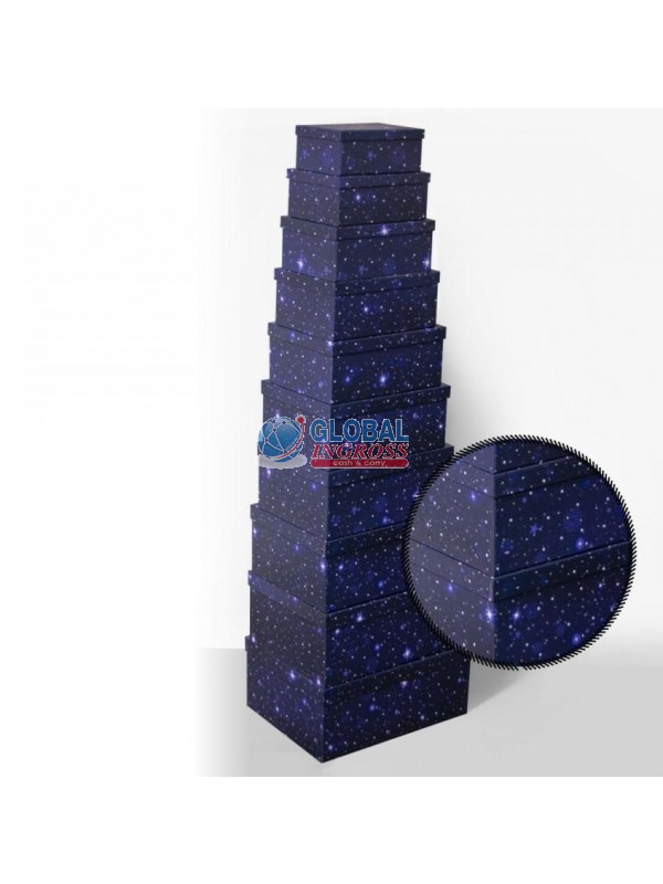 SCATOLA CIELO STELLATO 28,5x21x12