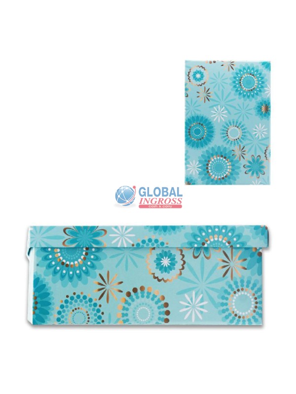 SCATOLA VERDE ACQUA 34x26x14