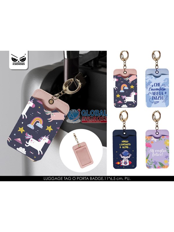 TARGHETTA VALIGIA ass.