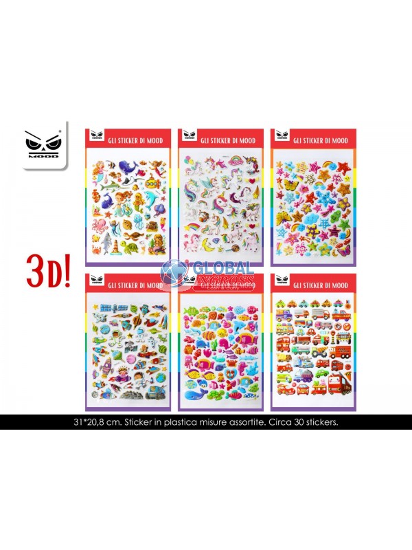 STICKERS MAXI 3D