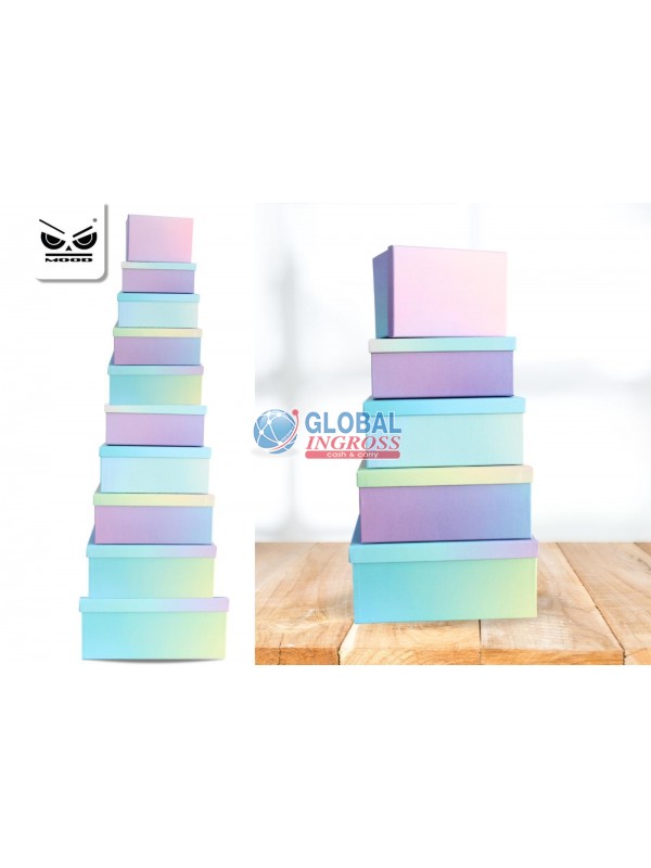 SCATOLA RAINBOW 26x19x11