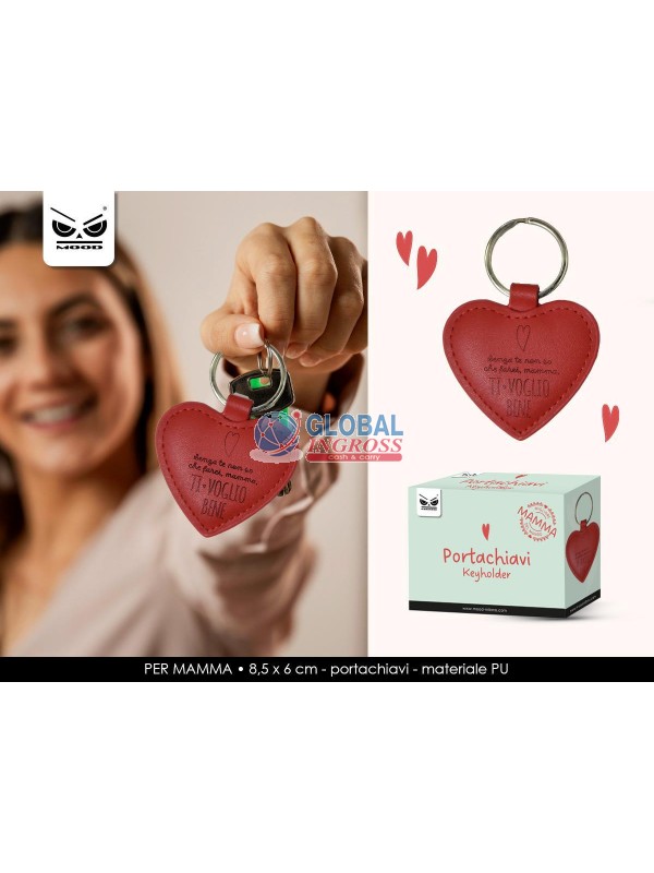 PORTACHIAVI MAMMA CUORETI VOGLIO BENE