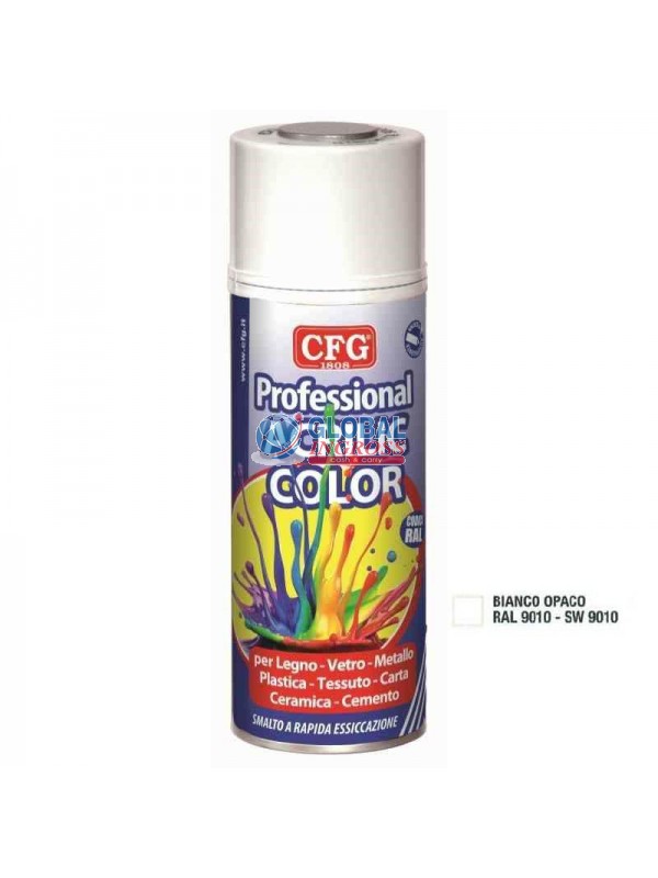 SPRAY ACRILICO 400ml BIANCO OPACO