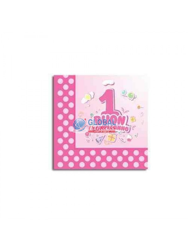 TOVAGLIOLI 1 ANNO ROSA 20pz