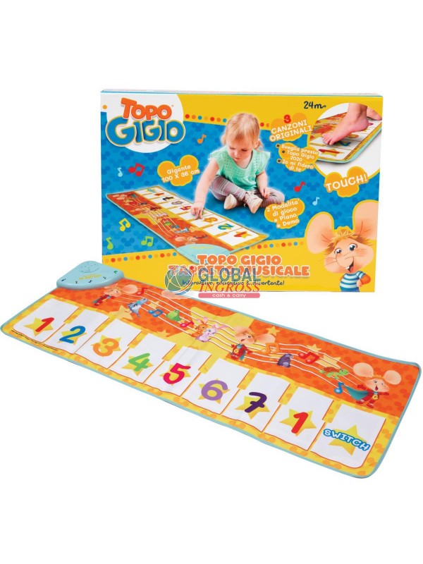 TOPO GIGIO TAPPETO MUSICALE