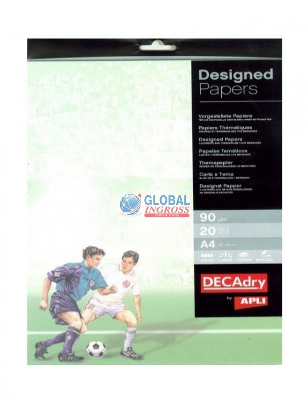 FOGLIO FOOTBALL GR.90 A4
