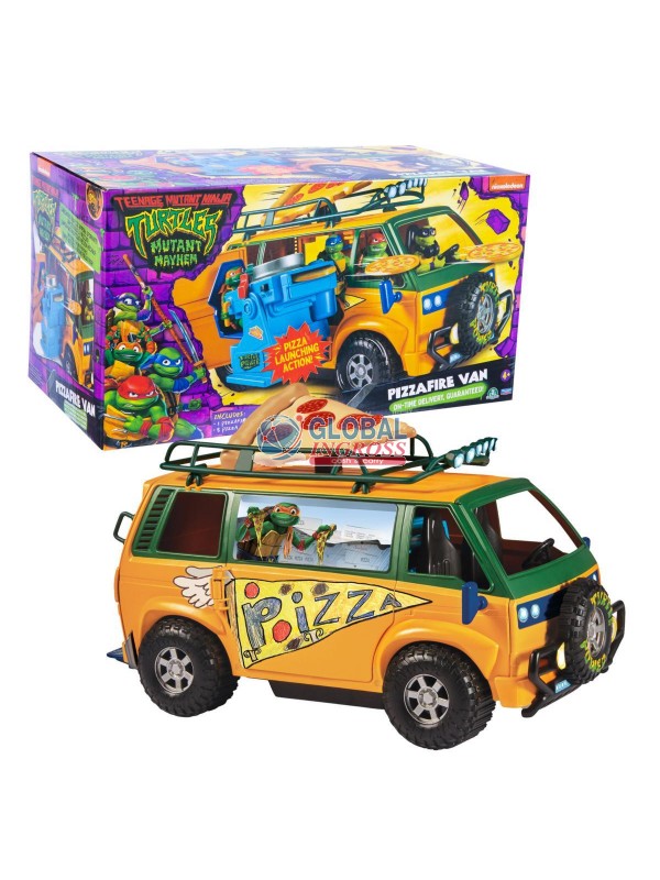 TURTLES PIZZA VAN