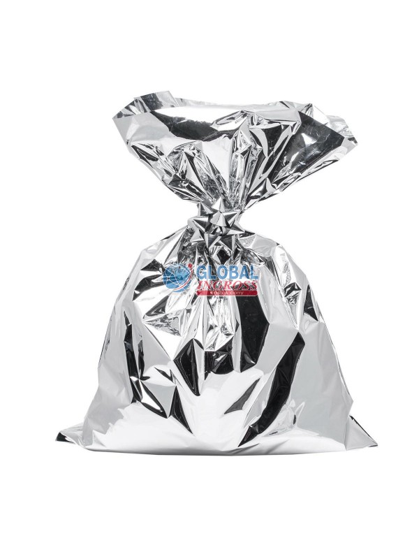 BUSTA METAL ARGENTO 18x50