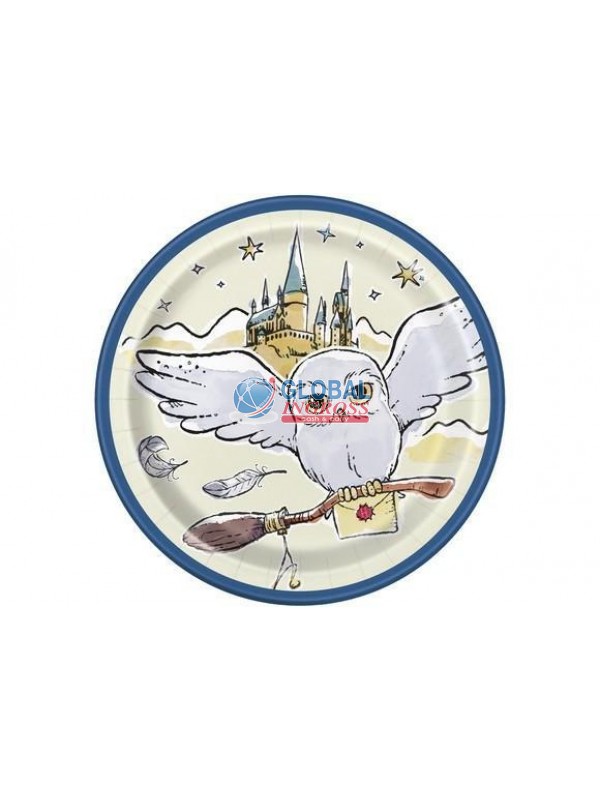 PIATTI HARRY POTTER 18cm CARTA