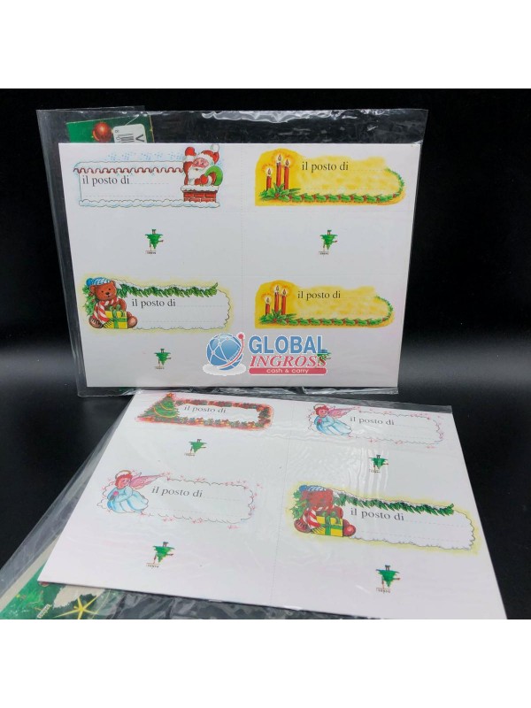 SEGNAPOSTO NATALE 10pz