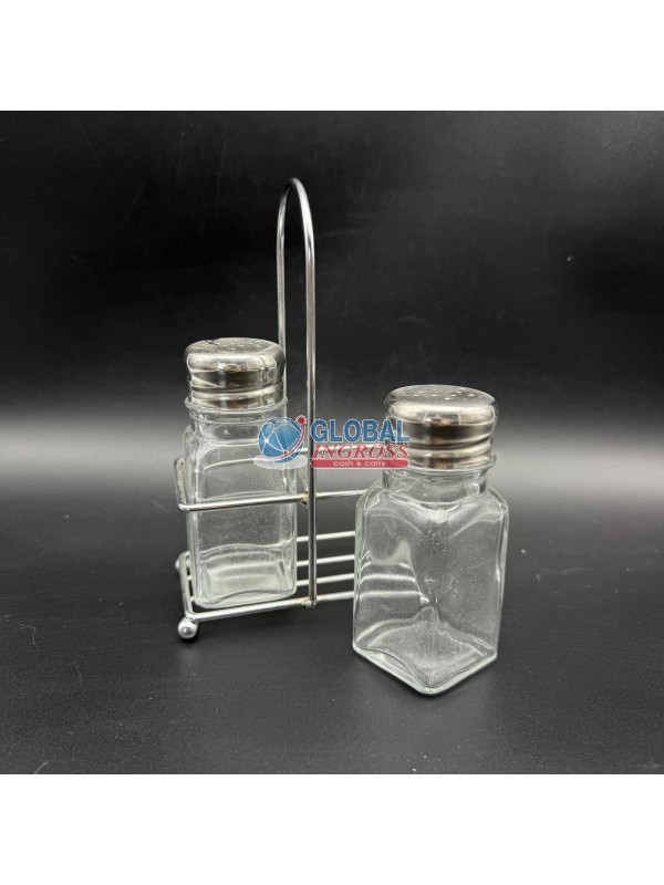 SET PORTA SALE/PEPE INOX