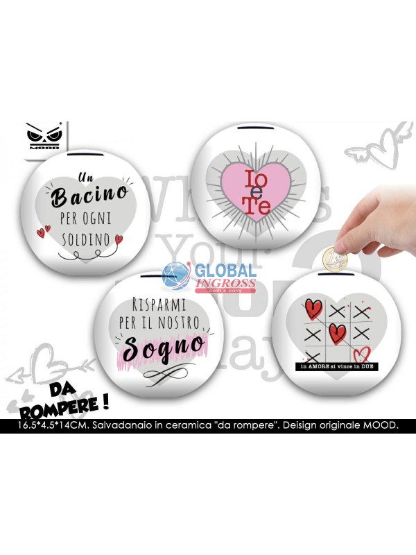 SALVADANAIO ICON LOVE DA ROMPERE