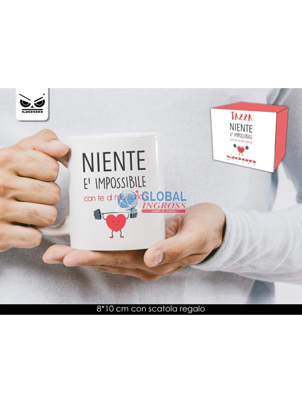 TAZZA INSIME NIENTE E' IMPOSSIBILE CON TE...
