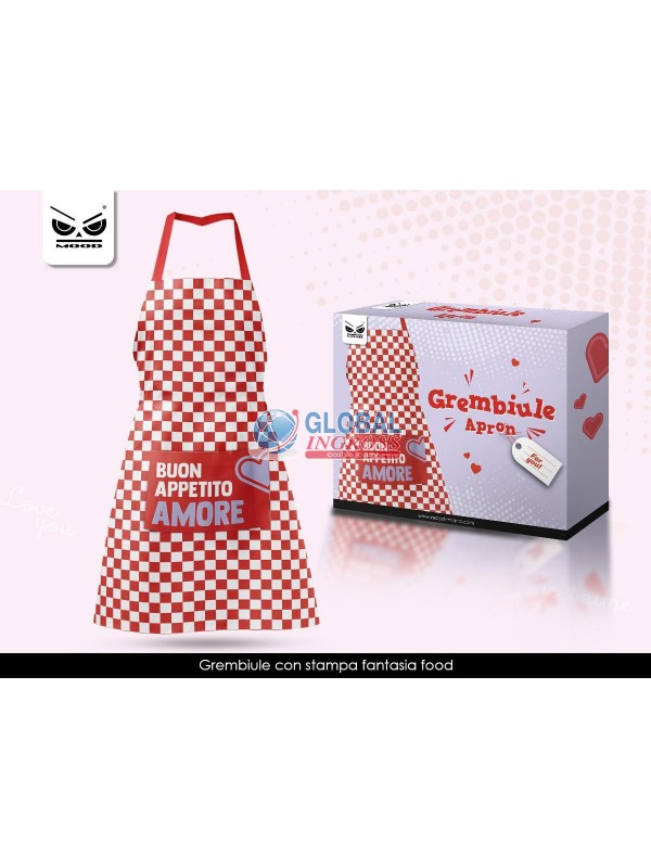 GREMBIULE LOVE BUON APPETITO AMORE