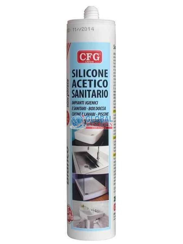 SILICONE TRASPARENTE SANITARIO 280ml